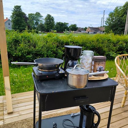 Luxury Tent With Restroom And Shower, Close To The Beach Ystad Exterior foto