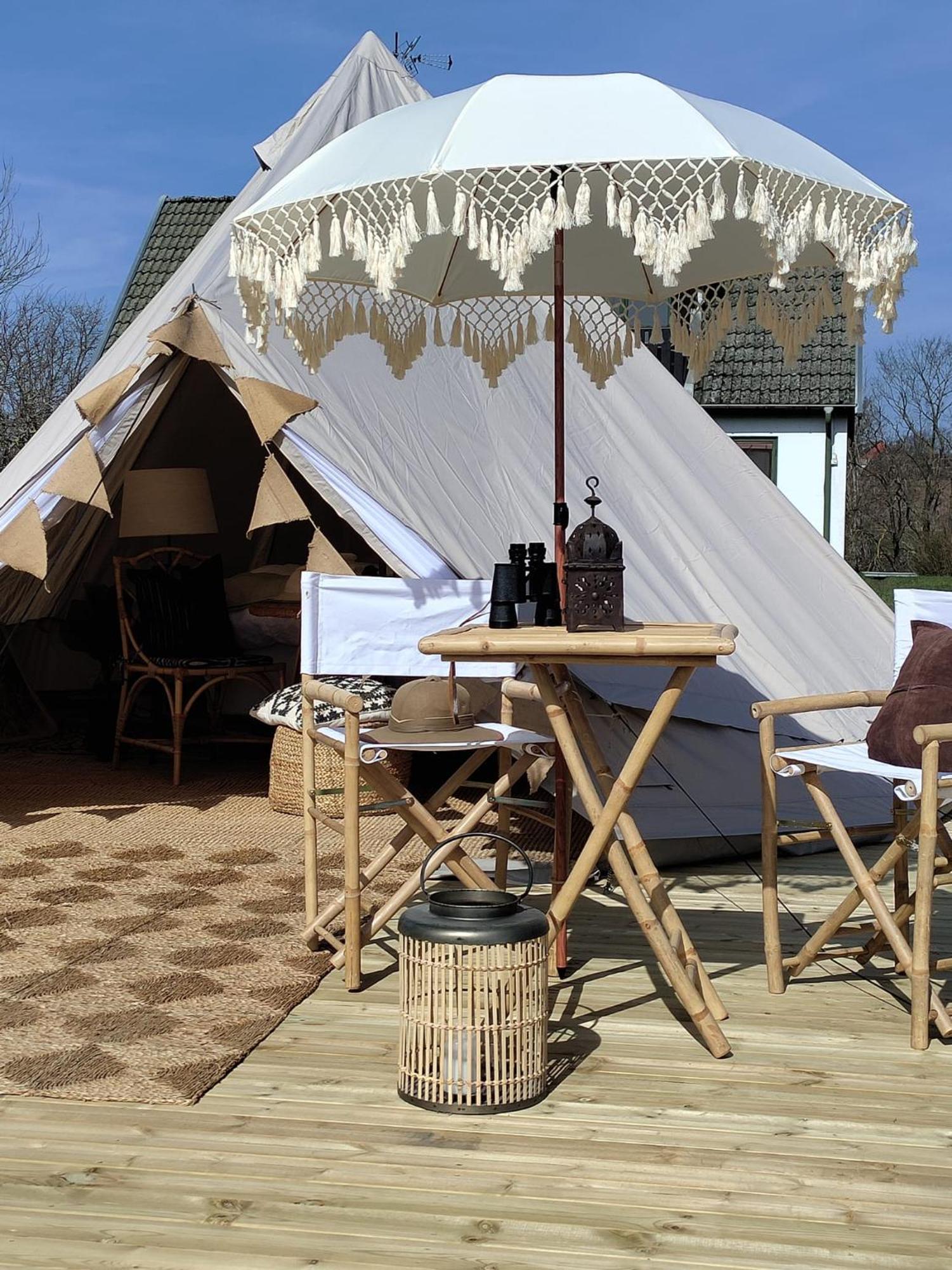 Luxury Tent With Restroom And Shower, Close To The Beach Ystad Exterior foto